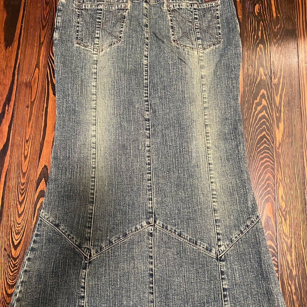 Women's Blue Denim skirt
